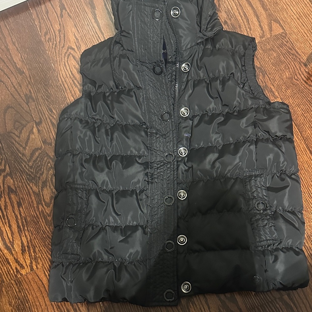 Mexx Black Quilted Kids Vest Uk Size 8